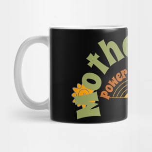 mother life powered by love Mug